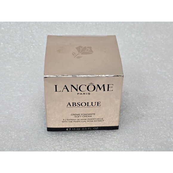 Lancôme Absolue Soft Cream 15Ml With Perpetual Rose Extract Anti-Aging Skincare - Picture 1 of 4